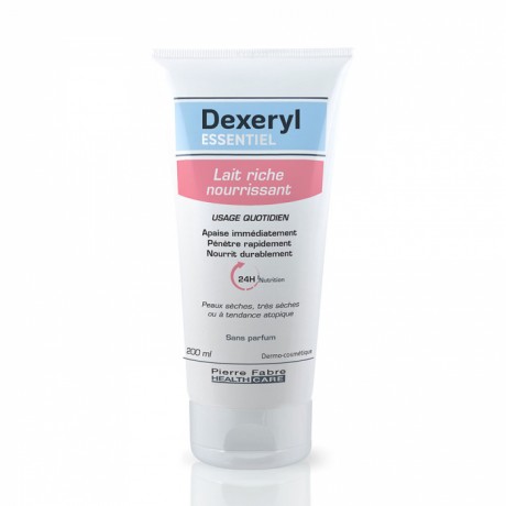 DEXERYL LAIT RICHE NOURRISSANT ESSENTIEL PEAUX SECHES 200ML DEXERYL LAIT RICHE NOURRISSANT ESSENTIEL PEAUX SECHES 200ML