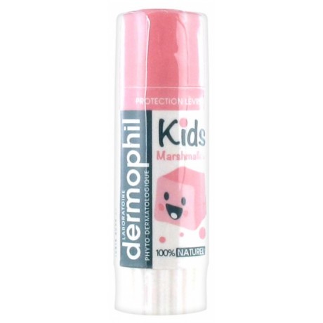 DERMOPHIL INDIEN KIDS PROTECTION LÈVRES 4 G - PARFUM : MARSHMALLOW