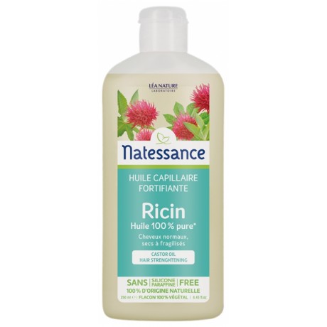 NATESSANCE HUILE CAPILLAIRE RICIN 250 ML NATESSANCE HUILE CAPILLAIRE RICIN 250 ML