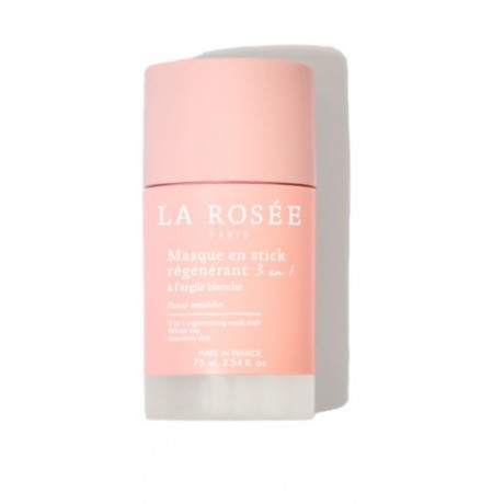 LA ROSEE MASQUE EN STICK REGENERANT 3 en 1 A L'ARGILE BLANCHE 75ml