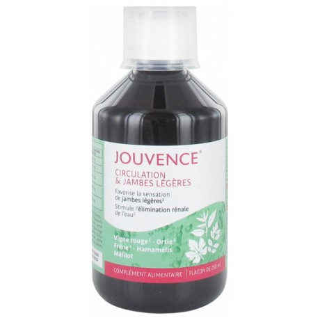 JOUVENCE CIRCULATION ET JAMBES LÉGÈRES 250 ML JOUVENCE CIRCULATION ET JAMBES LÉGÈRES 250 ML