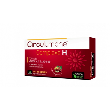 SANTE VERTE CIRCULYMPHE COMPLEXE H 16 COMPRIMES SANTE VERTE CIRCULYMPHE COMPLEXE H 16 COMPRIMES