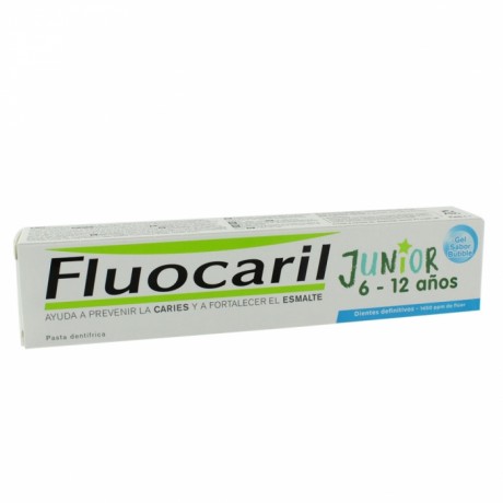 FLUOCARIL JUNIOR DENTIFRICE 6-12 ANS GEL BUBBLE 75ML FLUOCARIL JUNIOR DENTIFRICE 6-12 ANS GEL BUBBLE 75ML