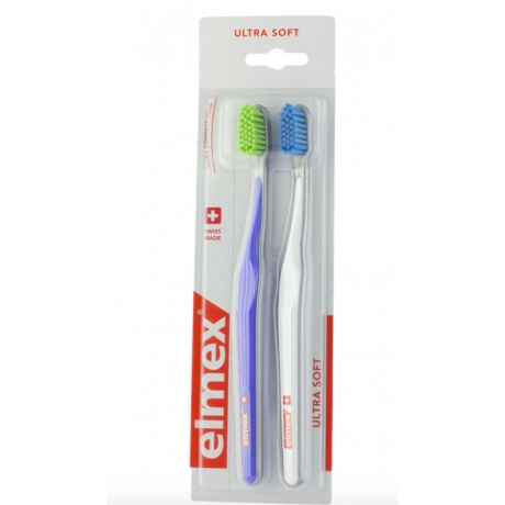 ELMEX BROSSES A DENTS ANTI CARIES ULTRASOFT X2 ELMEX BROSSES A DENTS ANTI CARIES ULTRASOFT X2