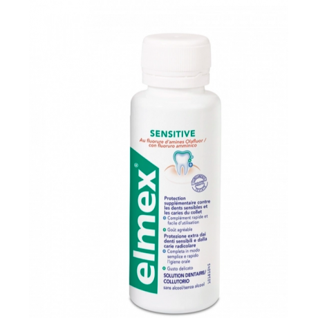 ELMEX BAIN DE BOUCHE SENSITIVE 100ML ELMEX BAIN DE BOUCHE SENSITIVE 100ML