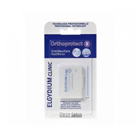 ELGYDIUM ORTHOPROTECT BANDES DE CIRE ORTHODONTIQUES X7 ELGYDIUM ORTHOPROTECT BANDES DE CIRE ORTHODONTIQUES X7