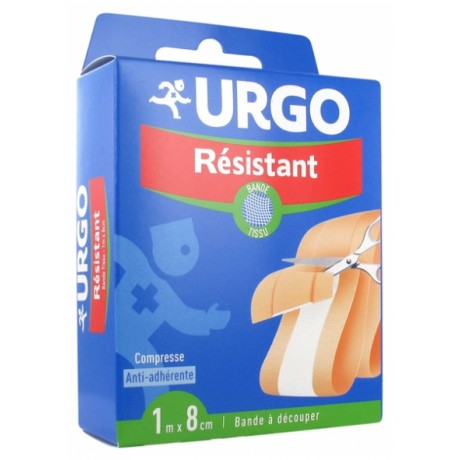 URGO RÉSISTANT BANDE À DÉCOUPER 8 CM X 1 M URGO RÉSISTANT BANDE À DÉCOUPER 8 CM X 1 M