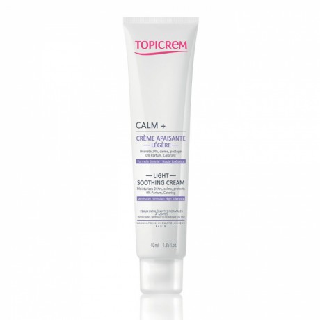 TOPICREM CALM+ CREME APAISANTE LEGERE PEAUX INTOLERANTES NORMALES A MIXTES 40ML TOPICREM CALM+ CREME APAISANTE LEGERE PEAUX INTOLERANTES NORMALES A MIXTES 40ML