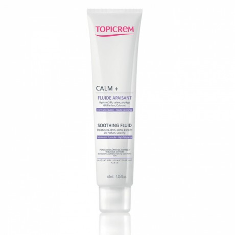TOPICREM CALM+ FLUIDE APAISANT PEAUX INTOLERANTES MIXTES A TENDANCE GRASSES 40ML TOPICREM CALM+ FLUIDE APAISANT PEAUX INTOLERANTES MIXTES A TENDANCE GRASSES 40ML