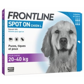 Frontline Spot On Chien L boite de 6