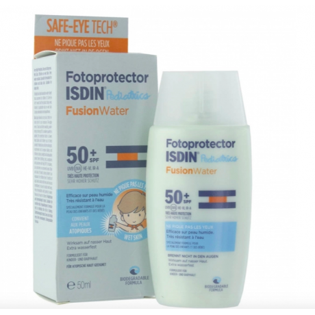 ISDIN FOTOPROTECTOR PEDIATRICS FUSION WATER SPF50+ 50ML ISDIN FOTOPROTECTOR PEDIATRICS FUSION WATER SPF50+ 50ML