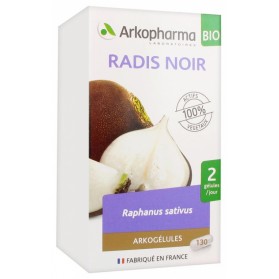 ARKOPHARMA ARKOGÉLULES RADIS NOIR BIO 130 GÉLULES