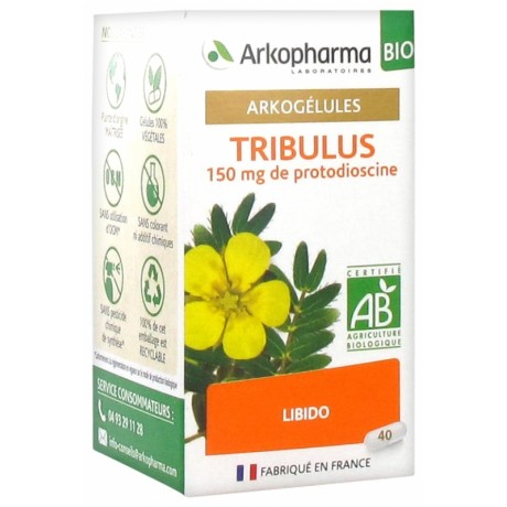 ARKOPHARMA ARKOGÉLULES TRIBULUS BIO 40 GÉLULES ARKOPHARMA ARKOGÉLULES TRIBULUS BIO 40 GÉLULES