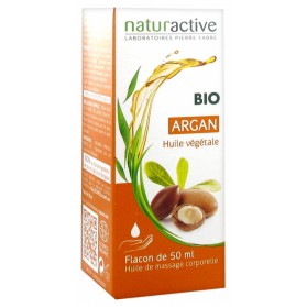 NATURACTIVE HUILE VÉGÉTALE ARGAN BIO 50 ML