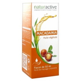 NATURACTIVE HUILE VÉGÉTALE MACADAMIA 50 ML