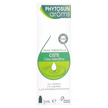 PHYTOSUN ARÔMS HUILE ESSENTIELLE CISTE (CISTUS LADANIFERUS) 5 ML