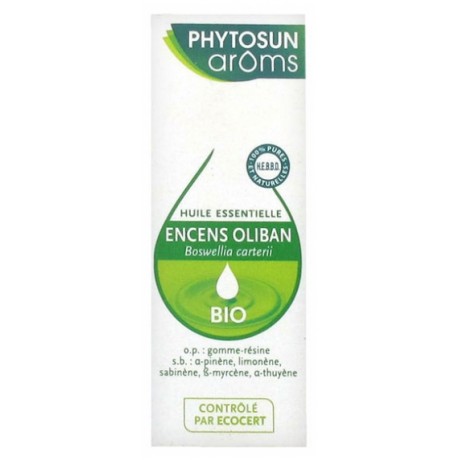 PHYTOSUN ARÔMS ENCENS OLIBAN (BOSWELLIA CARTERII) BIO 5 ML PHYTOSUN ARÔMS ENCENS OLIBAN (BOSWELLIA CARTERII) BIO 5 ML