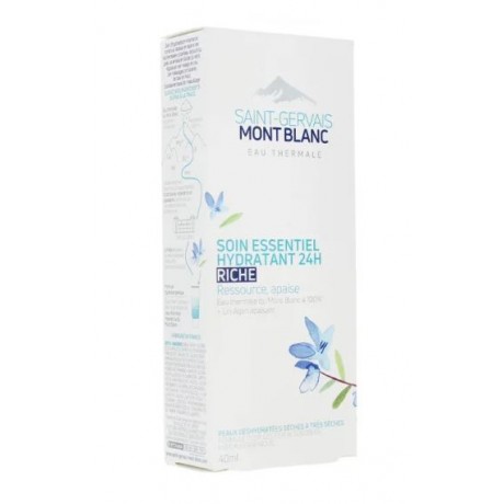 Saint-Gervais Mont Blanc Soin essentiel hydratant 24h riche 40 ml