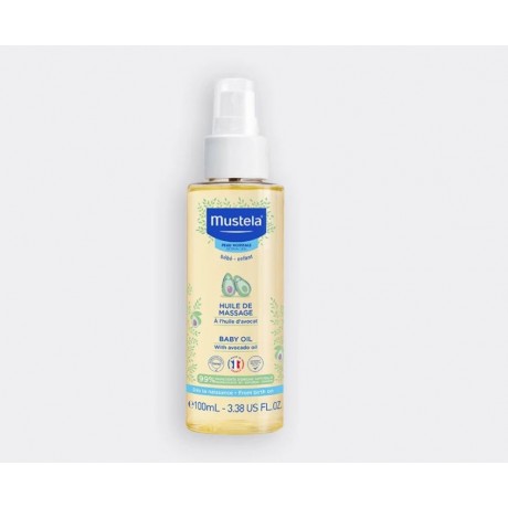 MUSTELA Huile de massage à l'huile d'avocat 100ml MUSTELA Huile de massage à l'huile d'avocat 100ml