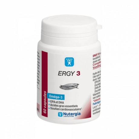 NUTERGIA ERGY 3 60 CAPSULES NUTERGIA ERGY 3 60 CAPSULES
