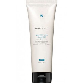 SKINCEUTICALS BLEMISH + AGE CLEANSER GEL NETTOYANT ANTI RIDES ANTI IMPERFECTIONS 240ML