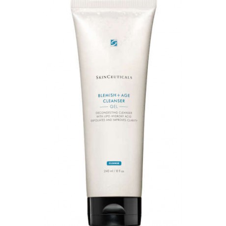 SKINCEUTICALS BLEMISH + AGE CLEANSER GEL NETTOYANT ANTI RIDES ANTI IMPERFECTIONS 240ML