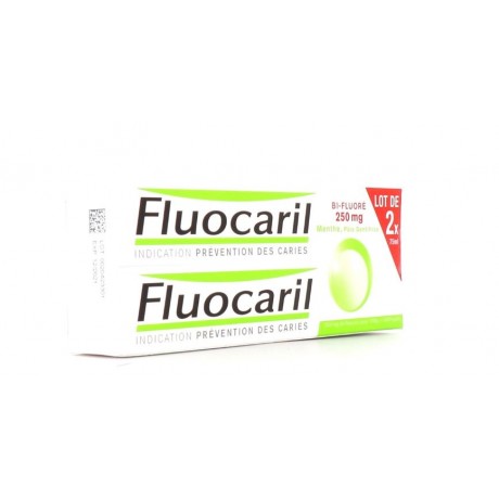 FLUOCARIL Bi-Fluoré Pâte Dentifrice 250 mg 2x75ml FLUOCARIL Bi-Fluoré Pâte Dentifrice 250 mg 2x75ml