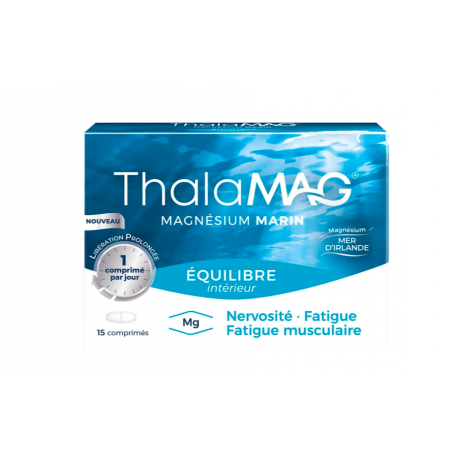 THALAMAG EQUILIBRE INTERIEUR MAGNESIUM MARIN 15 COMPRIMÉS