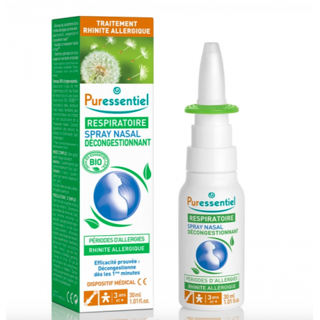 PURESSENTIEL SPRAY NASAL DECONGESTIONNANT RESPIRATOIRE 30ML PURESSENTIEL SPRAY NASAL DECONGESTIONNANT RESPIRATOIRE 30ML
