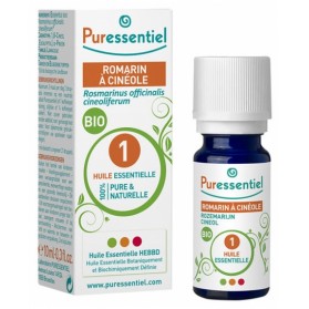 PURESSENTIEL HUILE ESSENTIELLE ROMARIN À CINÉOLE BIO 10 ML