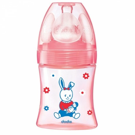 DODIE BIBERON INITIATION+ DEBIT 1 ANTI-COLIQUE 0-6 MOIS 150ML - ROSE DODIE BIBERON INITIATION+ DEBIT 1 ANTI-COLIQUE 0-6 MOIS 150ML - ROSE