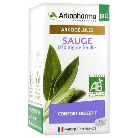 ARKOPHARMA ARKOGÉLULES SAUGE BIO 45 GÉLULES ARKOPHARMA ARKOGÉLULES SAUGE BIO 45 GÉLULES
