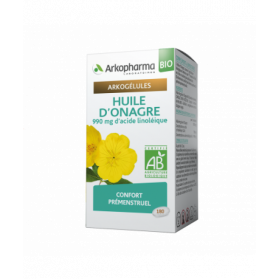 ARKOPHARMA ARKOGELULES - Huile d'Onagre Bio - Confort Prémenstruel - 180 capsules