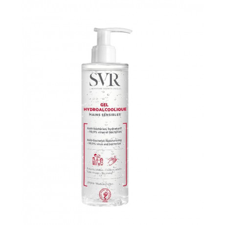 SVR Gel Hydroalcoolique Mains Sensibles 200ml
