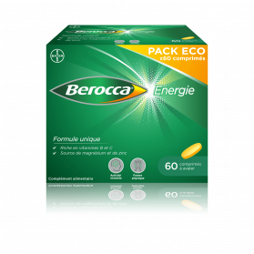 BEROCCA ENERGIE PACK ECO 60 COMPRIMES A AVALER