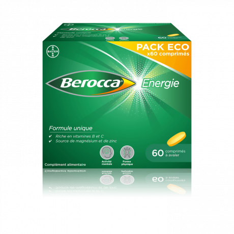 BEROCCA ENERGIE PACK ECO 60 COMPRIMES A AVALER BEROCCA ENERGIE PACK ECO 60 COMPRIMES A AVALER
