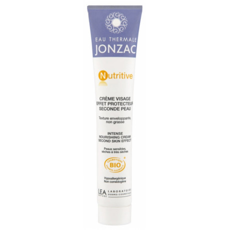 EAU DE JONZAC NUTRITIVE CRÈME VISAGE EFFET PROTECTEUR SECONDE PEAU 50 ML EAU DE JONZAC NUTRITIVE CRÈME VISAGE EFFET PROTECTEUR SECONDE PEAU 50 ML