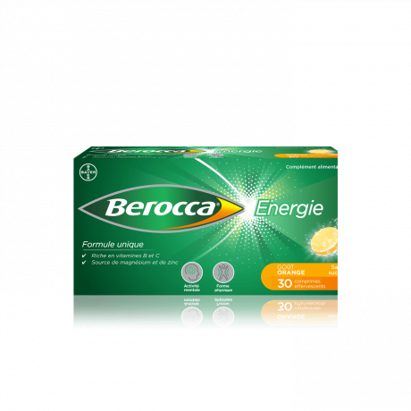 BEROCCA ENERGIE ORANGE 30 COMPRIMES EFFERVESCENTS BEROCCA ENERGIE ORANGE 30 COMPRIMES EFFERVESCENTS