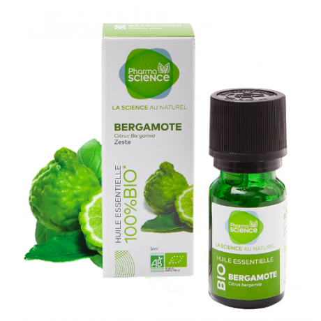 PHARMASCIENCE HUILE ESSENTIELLE BERGAMOTE BIO 5ml