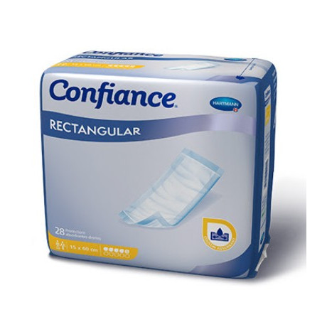 HARTMANN CONFIANCE RECTANGULAR 5 GOUTTES 15X60CM 28 PROTECTIONS HARTMANN CONFIANCE RECTANGULAR 5 GOUTTES 15X60CM 28 PROTECTIONS