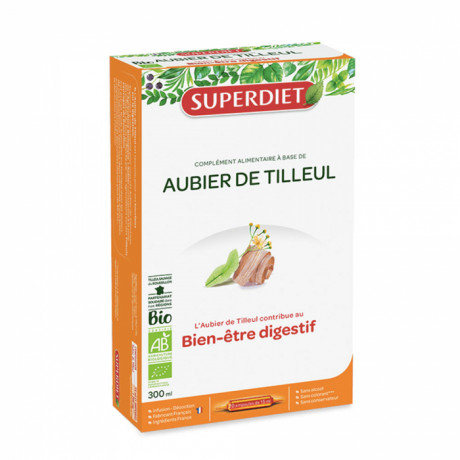 Super Diet Aubier de Tilleul Bio 20 Ampoules Super Diet Aubier de Tilleul Bio 20 Ampoules