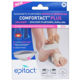 EPITACT COUSSINETS PLANTAIRES NOUVELLE GÉNÉRATION COMFORTACT PLUS 1 PAIRE - TAILLE : TAILLE M 39-41