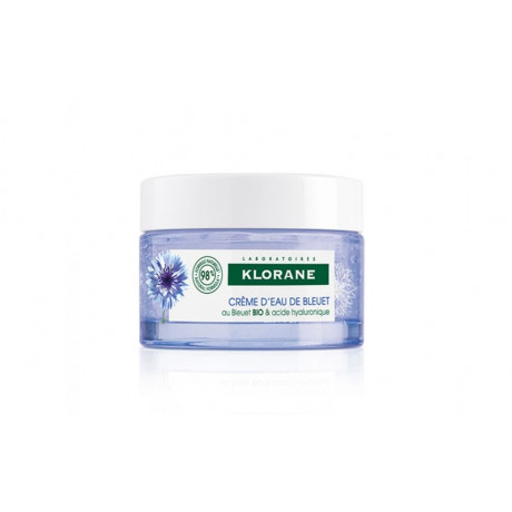 KLORANE BLEUET CRÈME D'EAU DE BLEUET BIO 50ML KLORANE BLEUET CRÈME D'EAU DE BLEUET BIO 50ML