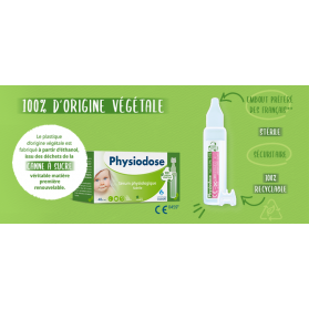 PHYSIODOSE VEGETAL SERUM PHYSIOLOGIQUE STERILE 40 DOSES