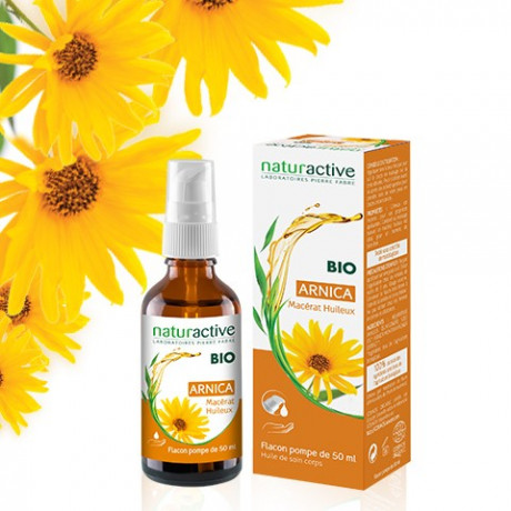 NATURACTIV MACERAT HUILEUX ARNICA BIO 50ML NATURACTIV MACERAT HUILEUX ARNICA BIO 50ML