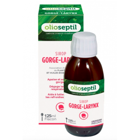OLIOSEPTIL SIROP GORGE LARYNX 125ML OLIOSEPTIL SIROP GORGE LARYNX 125ML