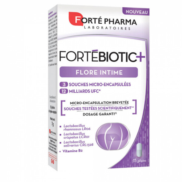 Forte Pharma Fortebiotic Flore Intime X 15 Gelules Pharmammouth