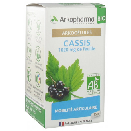 ARKOGÉLULES CASSIS BIO 150 GÉLULES