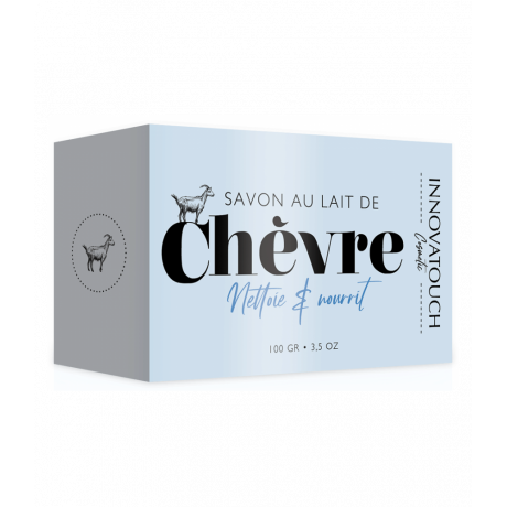 Savon nourrissant au lait de Chèvre 100g Savon nourrissant au lait de Chèvre 100g