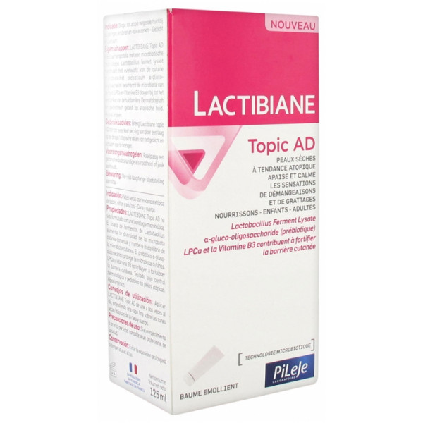 Pileje Lactibiane Topic Ad 125ml Pharmammouth